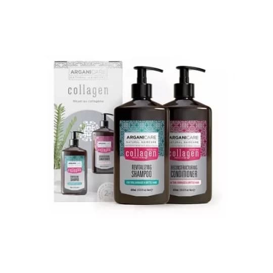 Arganicare Coffret Duo Revitalisant & Volume Boost Collagène